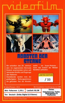 Roboter der Sterne - Große Hartbox von Inked Pictures - Limited Edition - Cover A